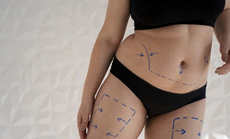 Três partes do corpo transformadas em harmonia